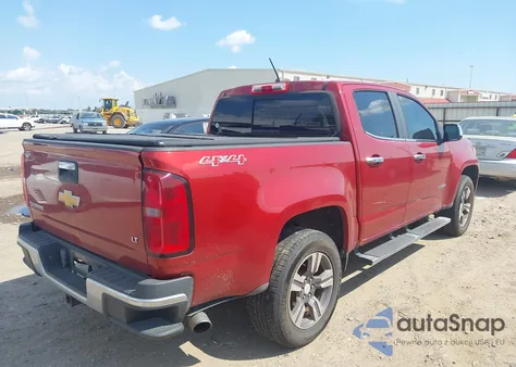 2016 Chevrolet Colorado Lt from USA, damaged, VIN 1GCGTCE30G1106950